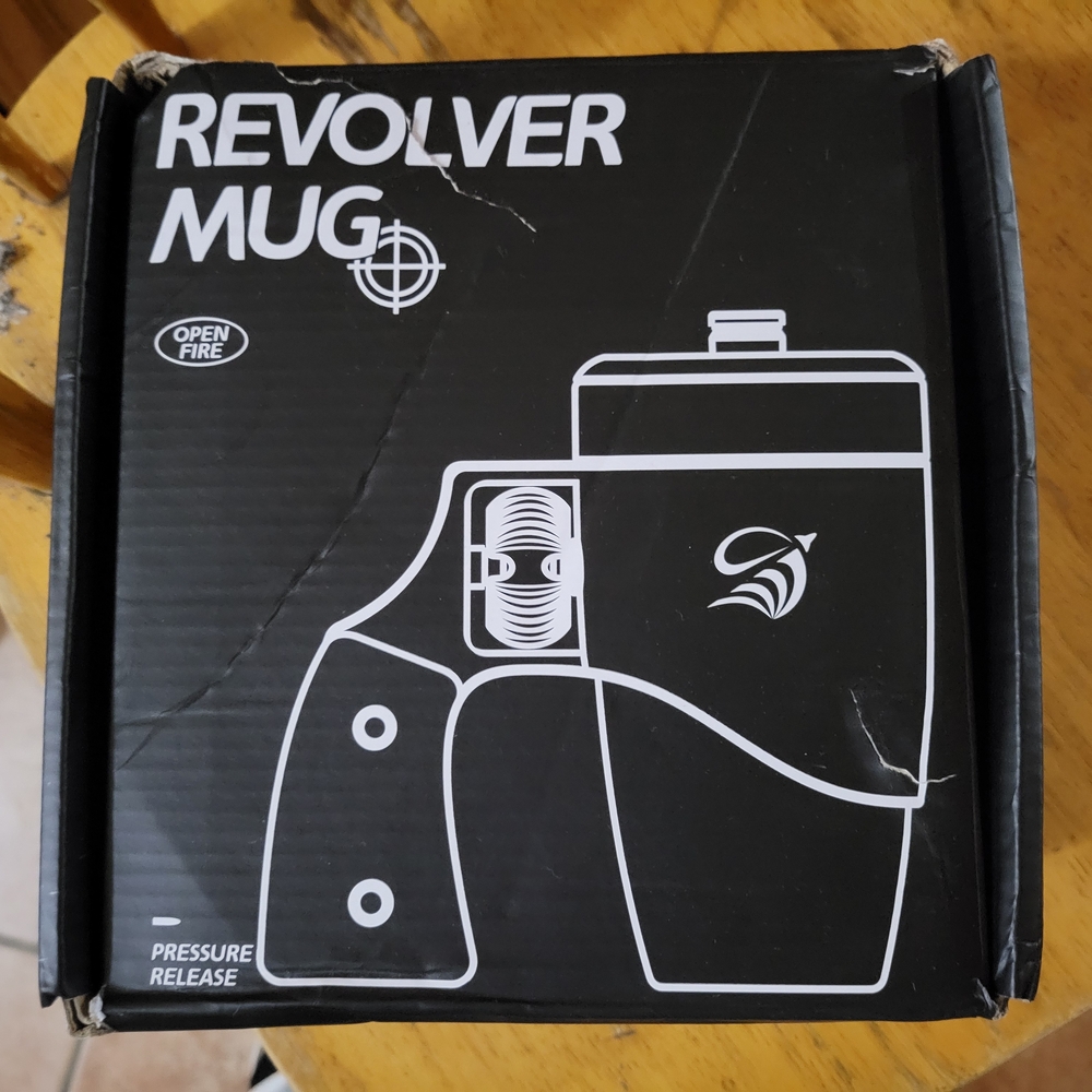 NIB Revolver Mug